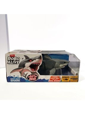 ZURU Robo Alive Great White Shark Robotic Swimming Toy